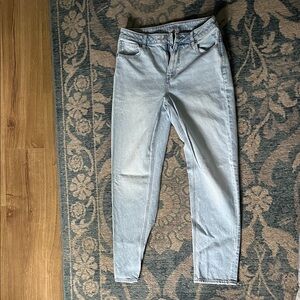 American Eagle Outfitters Women's Light Blue Skinny Jeans